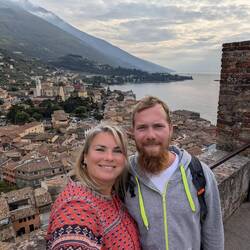 Dann ging's endlich über die Dächer von Malcesine