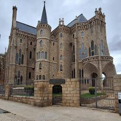 The Bishop's palace, designed by Gaudi.