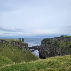 Absolutely beautiful walk even though it was rainy and windy.