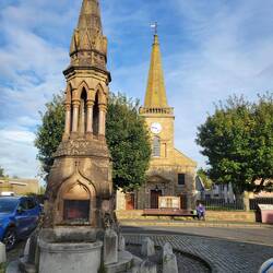 The diamond in Ballycastle. Another name for town square.