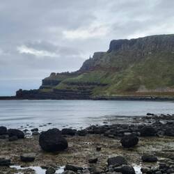 We climbed down the west side and wandered around the bottom.