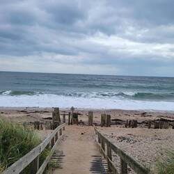 This was an absolutely stunning beach at Carnlough.