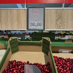 Beim Einkauf diese Preiselbeeren entdeckt 😳