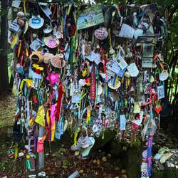 One of the many Camino shrines