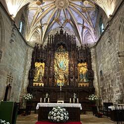 Interior of St Mary Major was small but incredibly beautiful