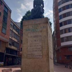 The statue of La Pola