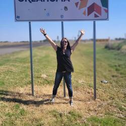 ...über Oklahoma...