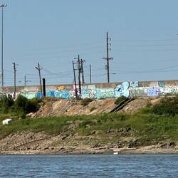 This is the graffiti mile wall