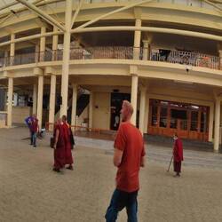 Das zu Hause des Dalai Lama. in Dharamshala