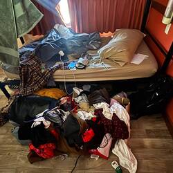 So kann man sich im Hostel auch organisieren 🤣