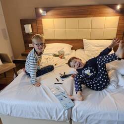 Ein eigenes Hotelzimmer ist schon cool 😎!