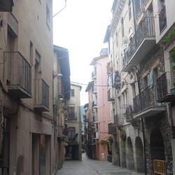 Die engen Gassen von La Seu d'Urgell