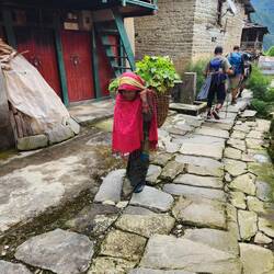 This is how anything is carried by the locals