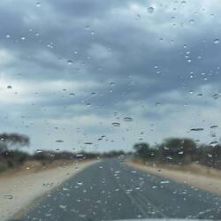 Gut abgepasst, aber ENDLICH etwas Regen