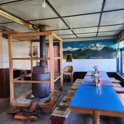 Inside the Lodge/ Teahouse