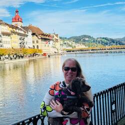 Obligatory pic with Daisy