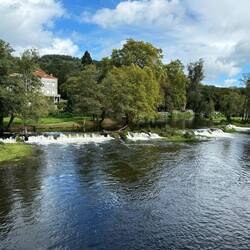 Entering Caldas de Rais