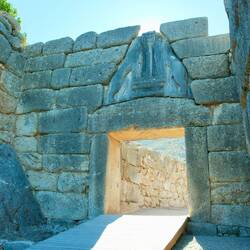 Das sagenhafte Löwentor von Mykene