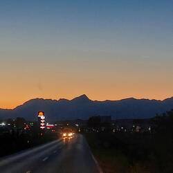 Auf einen dieser Berge werden wir wandern