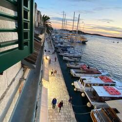 Hvar...... from my bedroom window!