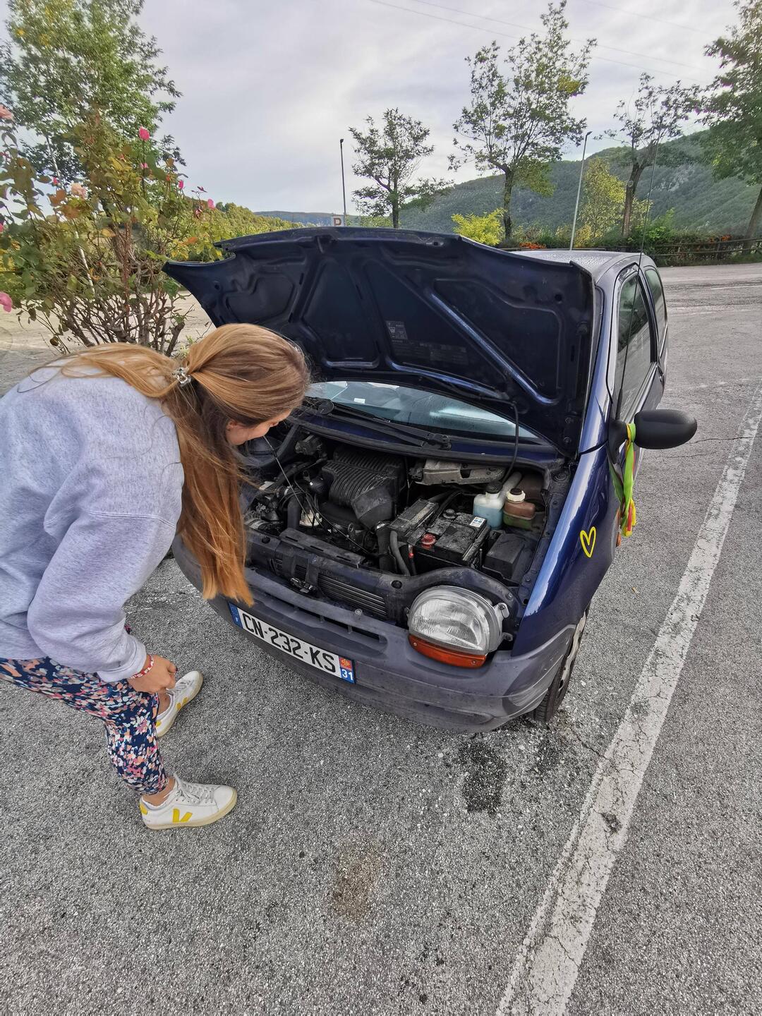 On est super sérieuses sur la maintenance de Titine !