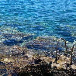 There are ladders fitted along the coast