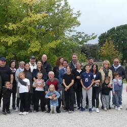 Næsten hele familien samlet