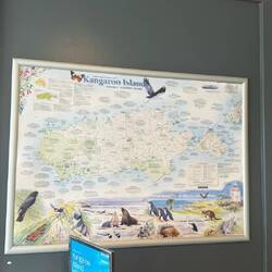 "Kangoroo Island" Karte