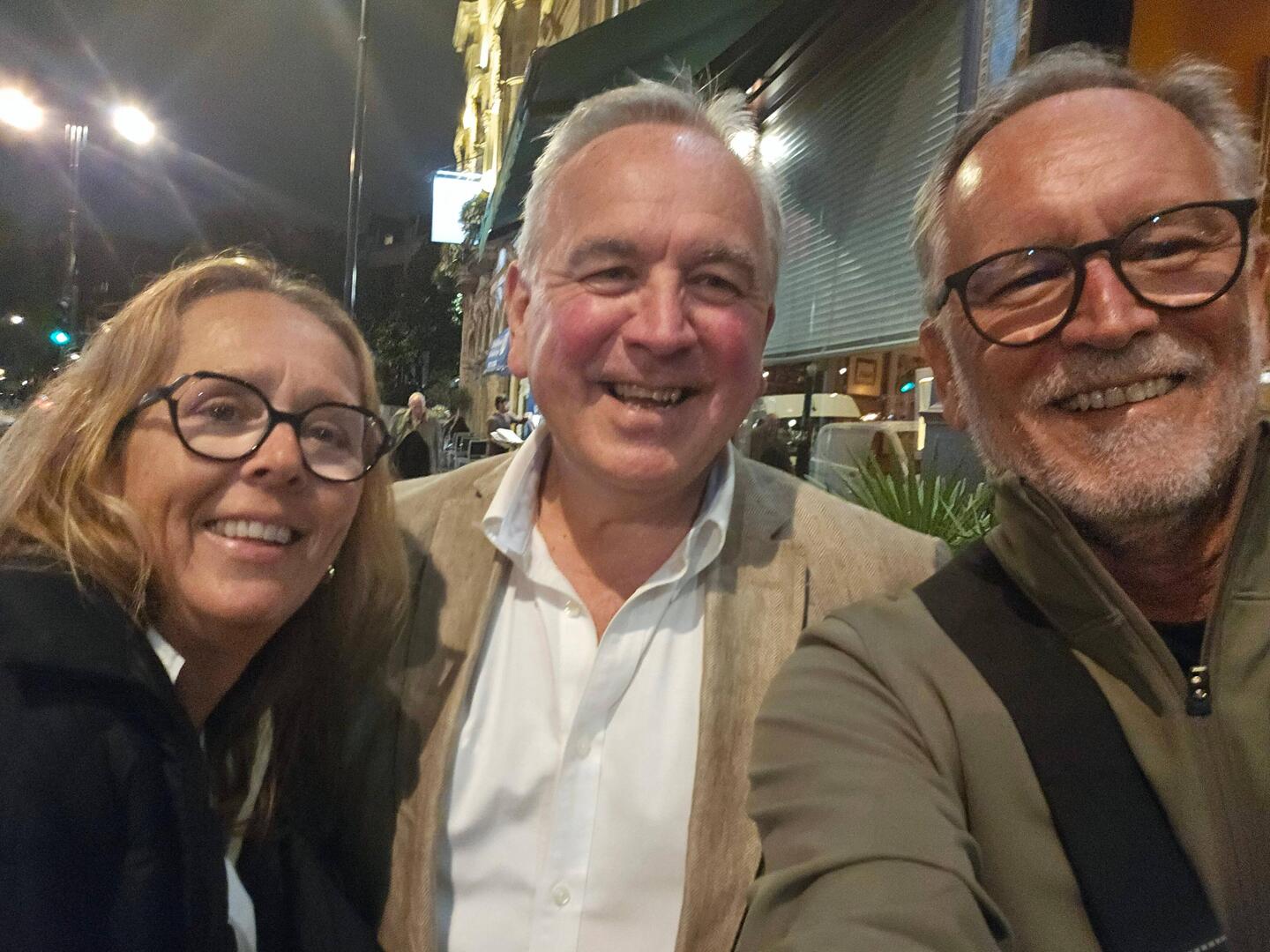 Robin, Mark and Ross