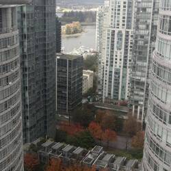 Ausblick vom Hotelzimmer in der 25. Etage