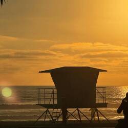 Abendstimmung in Oceanside