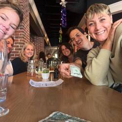 Drag Queen lunch with Leah, Kayla, Julie, Cindy and Mumpi 🙂