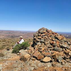 Rob at the top of Mt Plantagenet
