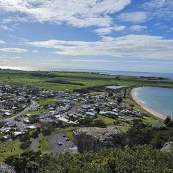 View of Stanley from the Nut