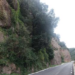 Das letzte Stück an Felsen vorbei