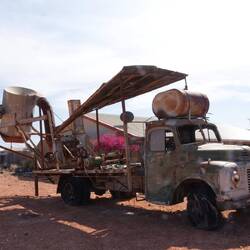 Ein Blower, von 1953 und noch funktionstüchtig, sagt sein Besitzer