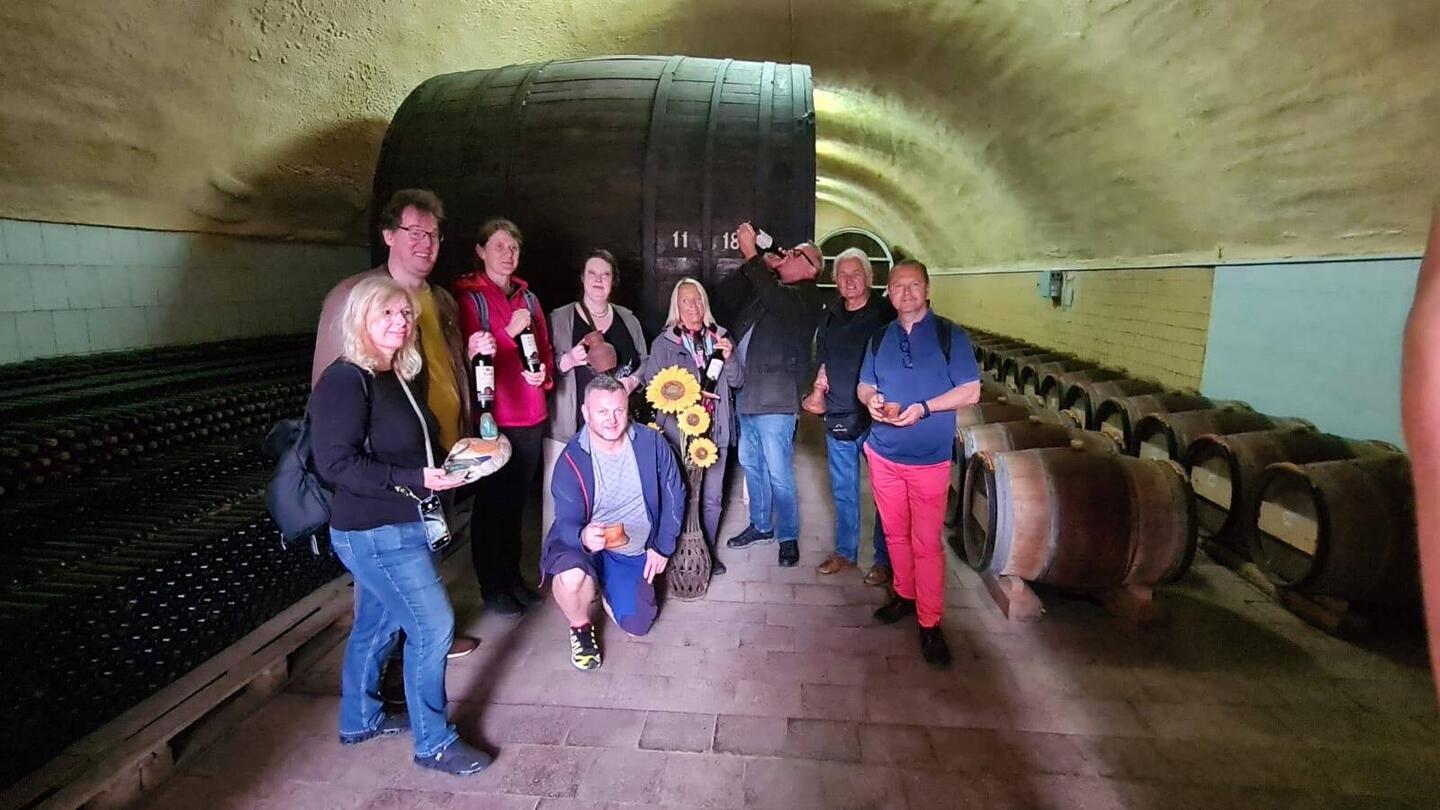 Die Kellermeisterin hatte einen Faible für Kitsch, dem auch wir uns nicht entziehen konnten