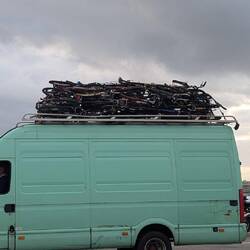 Neue alte Fahrräder für Marokko