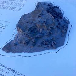 Ein Burg-/Tempelmodell in Braille. 🥰