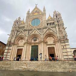 Siena Cathedral. Completed just 800years before Regina was born.
