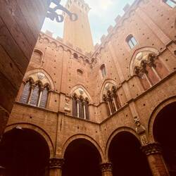 Inside Palazzo Pubblico
