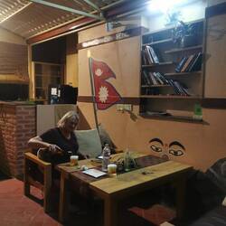 Abendbier im Homestay