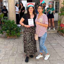 Tanjas kleine Sprachenlern-Gruppe...