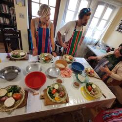 Nur frische Zutaten beim Kochkurs