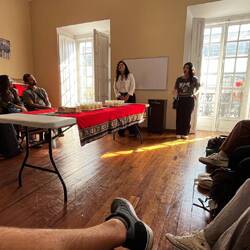 Die Vorstellungsrunde aller Schüler