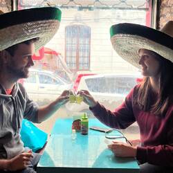 Wir stimmen uns nebenher auf unsere Mexiko-Reise ein