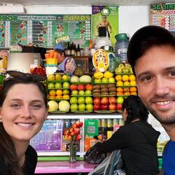 Ein weiterer Klassiker Boliviens: Fruchsaftstände