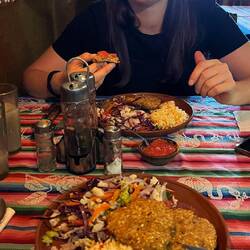 "Schlichteres" bolivianische Menüs gibt es für unter 2€