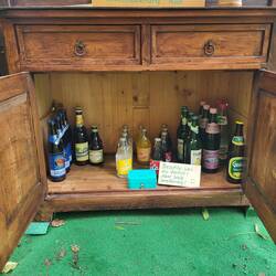 Hier gibt es einen Getränkeservice auf Vertrauensbasis! Davon machen wir gern Gebrauch.