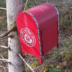 Briefkasten für Weihnachtswünsche